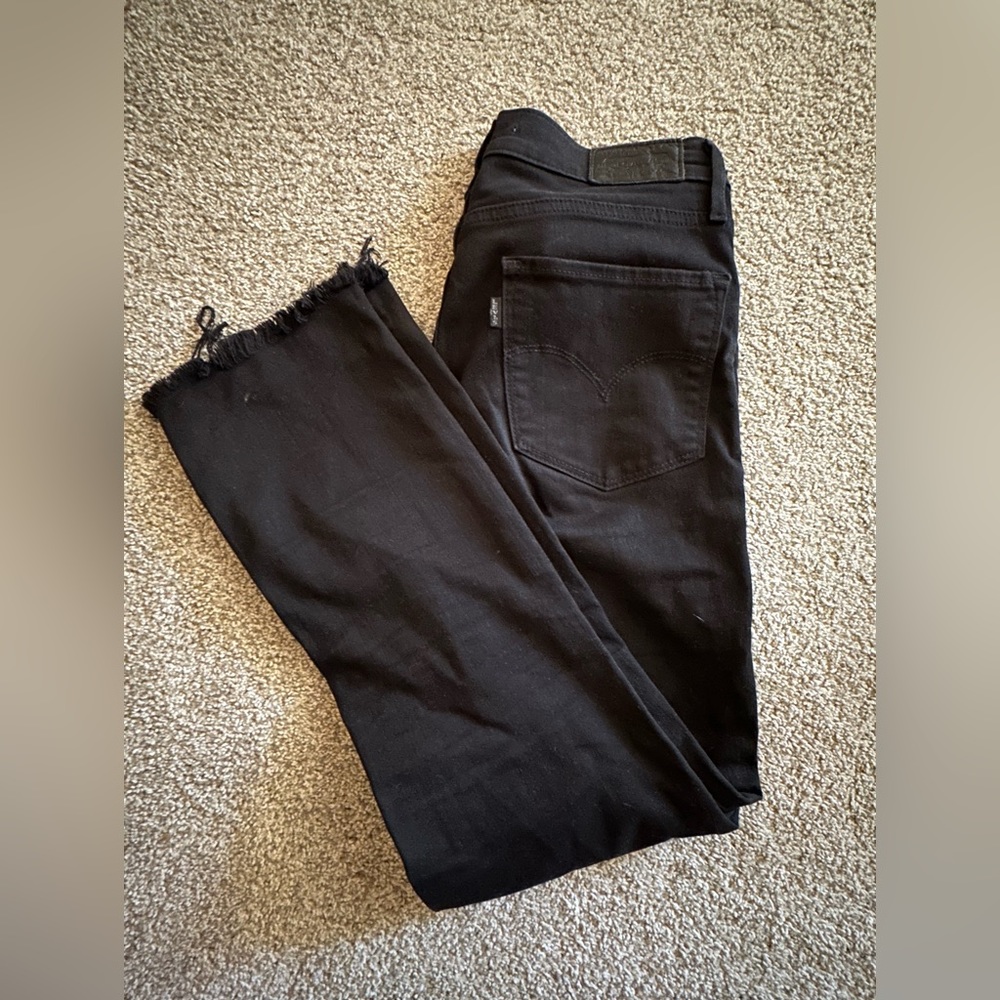 Levi’s 724 High Rise Straight Leg Crop